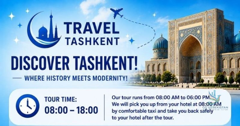 Discover Tashkent: full-day city tour with hotel pickup — Tour, Tashkent